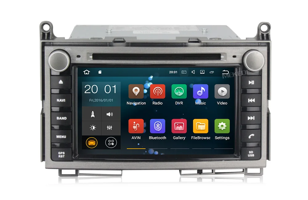 Best MEKEDE free shipping Quad Core Android 8.1 car dvd player GPS navigation Radio Stereo for toyota venza 2008-2014 with wifi BT 4G 9