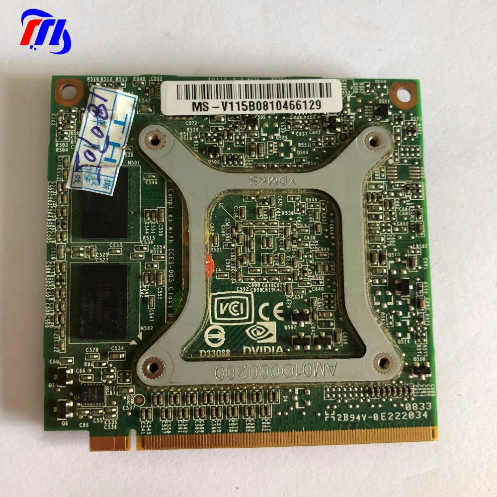 Оригинальная видеокарта Geforce 9300M GS MXM II DDR2 256 Мб VG.9MG06.001 VGA карта для Acer 5520G 6930G 7720G 4630G