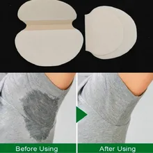 50 шт/партия подмышек от пота дезодорированные подушечки для женщин подмышек прокладки от пота поглощающие наклейки