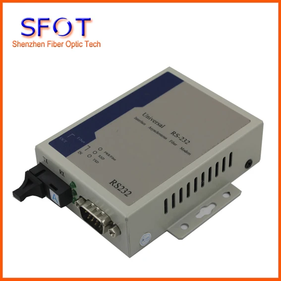 

RS232 data over Fiber Optical Meida Converter with SC, Singlemode up 20Km