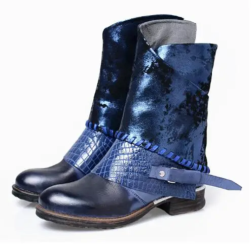 royal blue cowboy boots