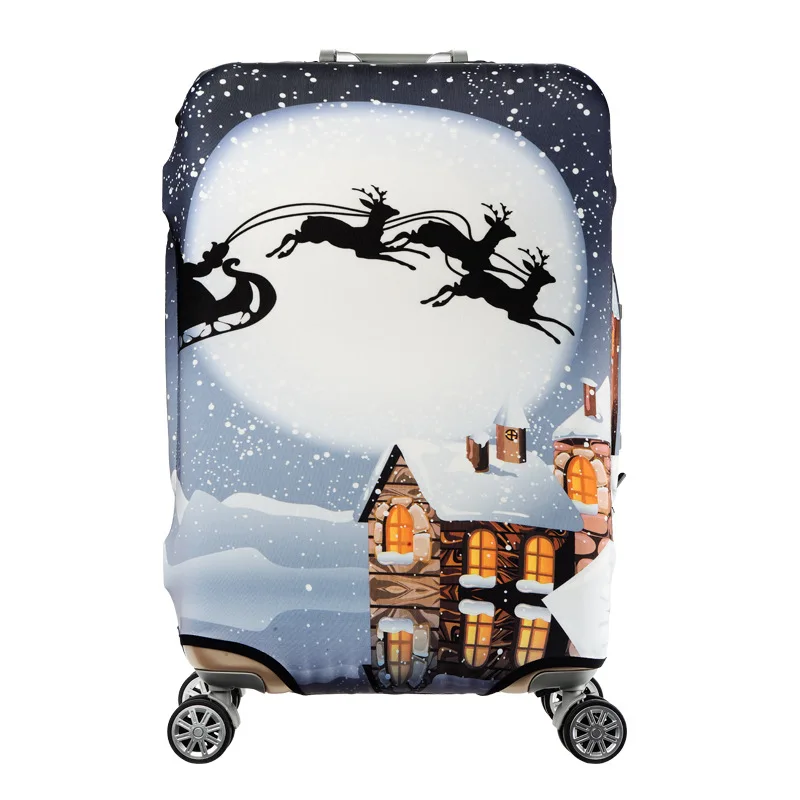 HMUNII Elastic Luggage Protective Cover For 19-32 inch Trolley Suitcase Protect Dust Bag Case Child Cartoon Travel Accessories 