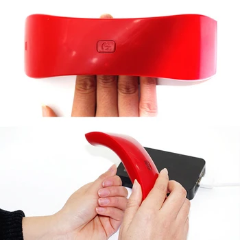 

New Arrive 12W Fast USB LED Lamp Nail Dryer for Nail Gel Phone Shape Nail UV Lamp for UV Gel Polish Quickly Dry Nail Art Tools