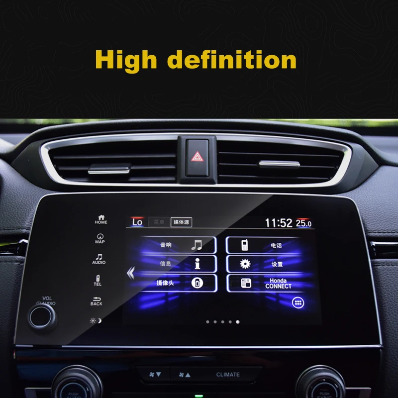 7-дюймовая GPS-навигация Φ для Honda CRV EX защитная пленка из закаленного стекла 2017 2018