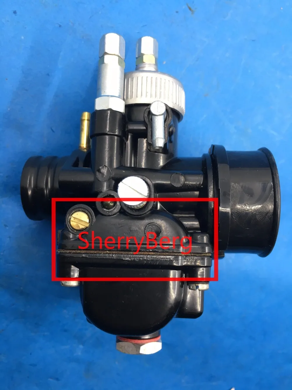 21mm Racing Carb Carburetor For Dellorto PHBG DS Black Scooter Moped