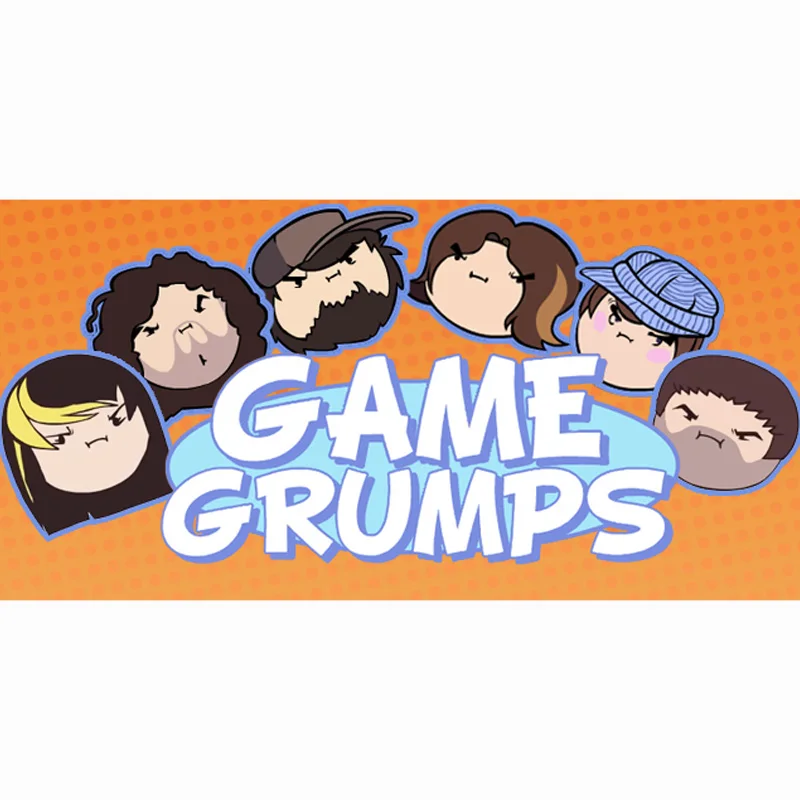 Мягкое натуральное бамбуковое волокно Game Grumps с принтом быстросохнущее Большое