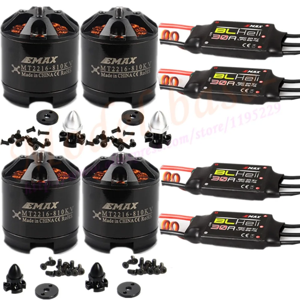 4X EMAX MT2216 810KV безщеточный + 4X Emax blheli программа 30A бесщеточный ESC для X525 F450 550 Multirotor горючего 4X EMAX MT2216 810KV безщеточный + 4X Emax blheli программа 30A бесщеточный ESC для X525 F450 550 Multirotor горючего