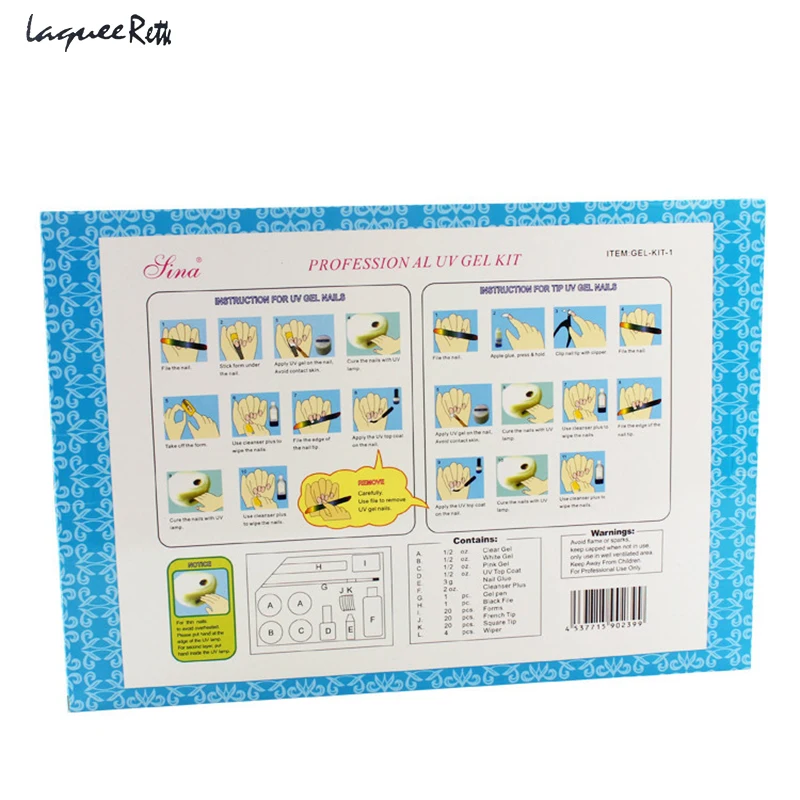 fashion acrylic nail kit