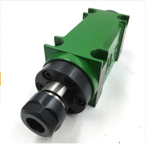 

750W 1HP Power Head ER20 Chuck Spindle Unit 60mm 80mm Mechanical Spindle CNC Drilling Milling Boring Cutting Machine Tool