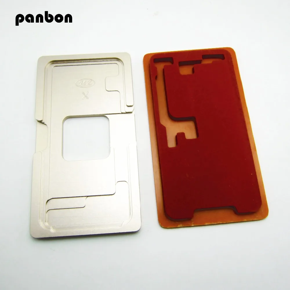 

Panbon Quality Aluminium Alloy Mould Mold for iPhone X LCD Touch Screen Separator Display Repair Refubish Machine