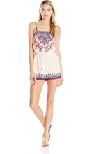 high waist sexy women jumpsuit romper Summer 2016 one piece elegant playsuit Girl white off shoulder short overalls FT164