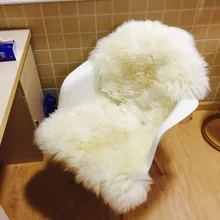 60 см* 90 см реального коврик из овчины 13 Цветов Австралийская Шерсть ковер Спальня меховой ковер ковровая зона ковер теплый натуральный мех ковер на диван крышка