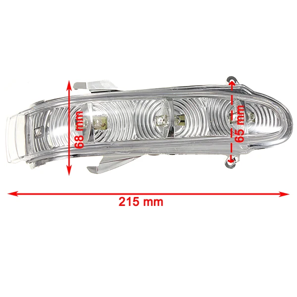 Пара передний светодиодный Янтарный автомобильный указатель поворота лампа для Mercedes/Benz S-Class W220 CL-Class W215 1999 2000 2001 2002 2003