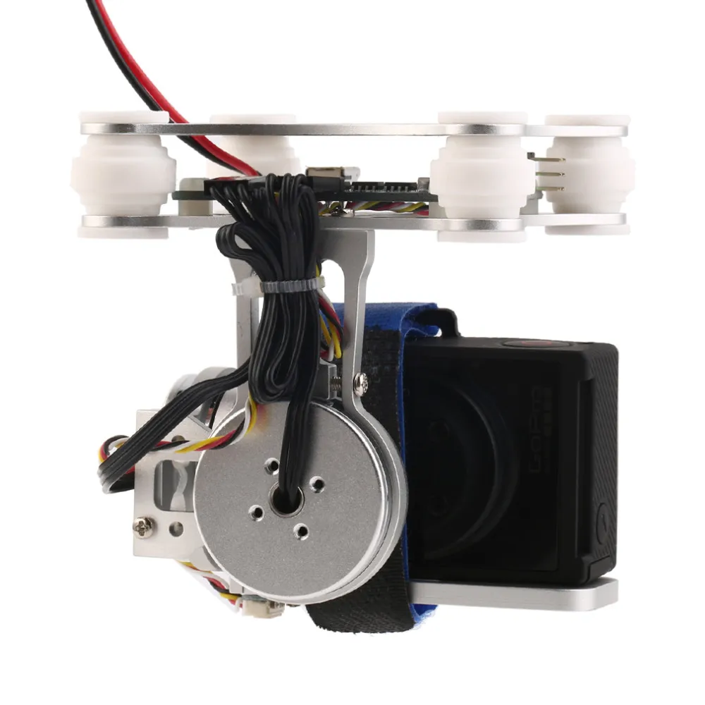 1set FPV 2 Axle Brushless Gimbal With Controller For DJI Phantom GoPro 3 4