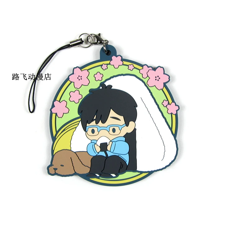 Юри! На льду Yuri Katsuki Victor Nikiforov plisetsy Emil Nekola фигурка аниме модель резиновый брелок