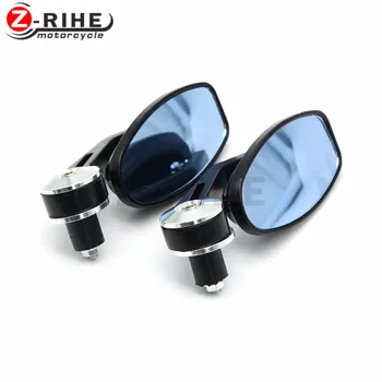 

for Universal Motorcycle Mirror Aluminum Back View Side Rearview Mirror Fits 8/7" 22mm Handle bar Handlebar Ends Motorbike Mirro