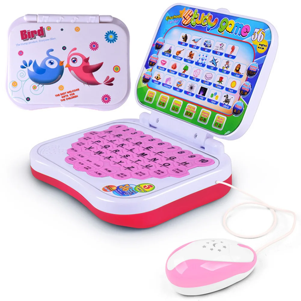 

Computer Children Educational Fun Learning Machine Baby Music Toys Gift Electronic Notebook Alphabet Pre School Study PC Toddler