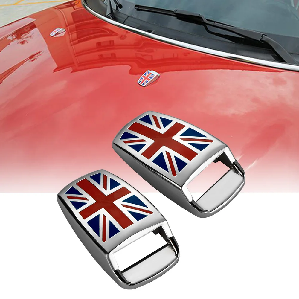 Windshield Wiper Water Spray Nozzle Cover Caps Trim Cover Stickers For