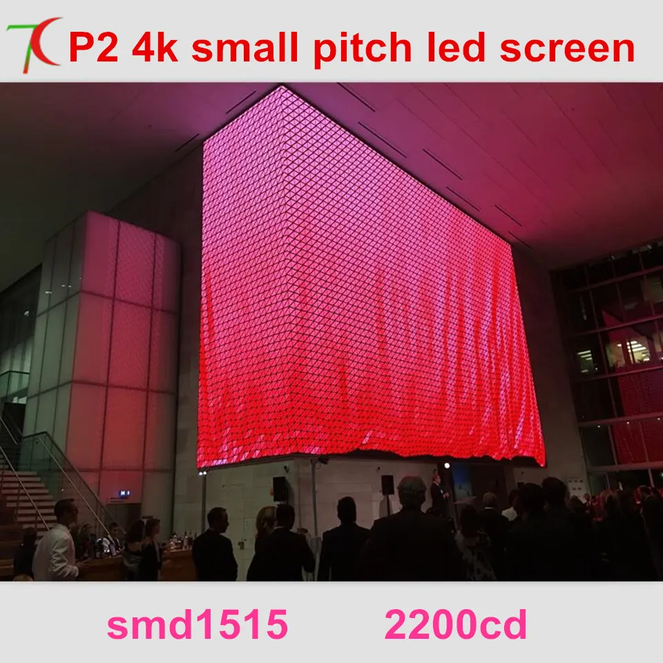 Метод установки P2 комнатная полноцветная светодиодная видеостена hd для