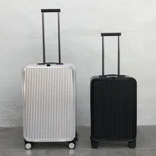 Полностью алюминиевая сумка для багажа, матовый чехол s, новая коробка для переноски на колесах, 2" 24" Чехол На Колесиках Для путешествий с сумкой для ноутбука