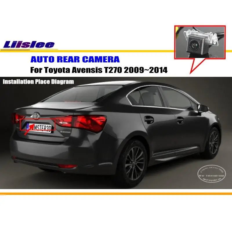 Автомобильная камера заднего вида Liislee для Toyota Avensis T270 2009 ~ 2014/камера парковки/HD CCD