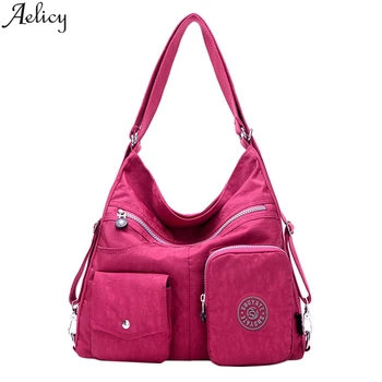 

Aelicy Nylon Handbag Women Multifunctional Clutch Totes Zipper Bag Fashion Shoulder Bag Designed Stylish Large Capacity Bags New