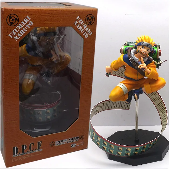 

High Quality!!! Anime Uzumaki Naruto PLEX DPC Shippuden 23cm PVC Action Figure Collection Model Toys