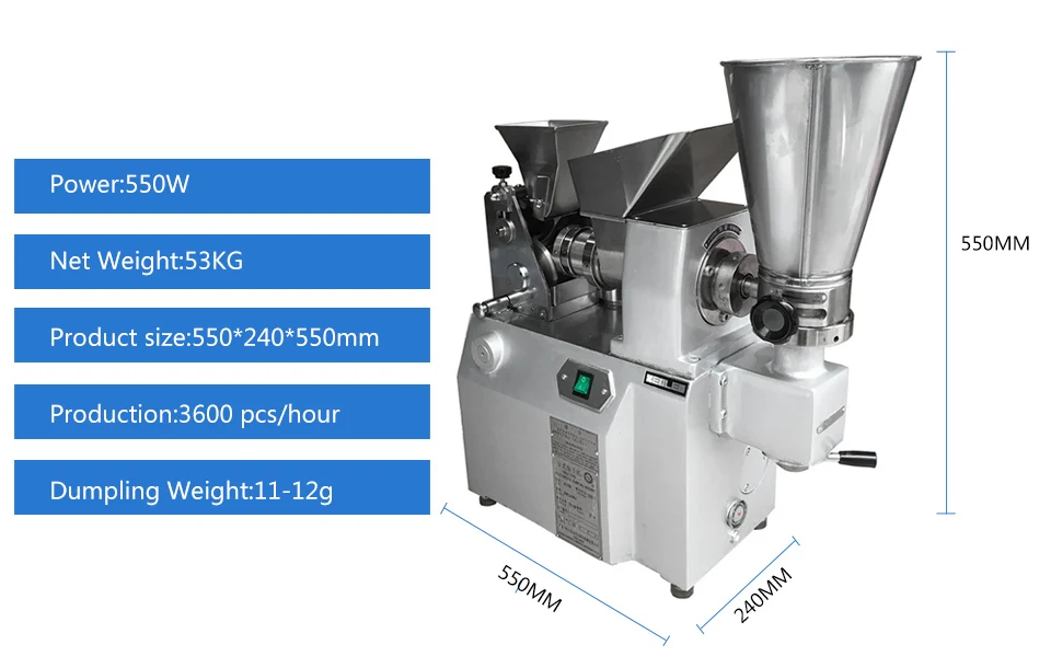 XEOLEO машина для приготовления пельменей, автоматическая машина для приготовления пельменей из нержавеющей стали, машина для приготовления жареных пельменей/самоса/пружинный рулон, 3600 шт./ч