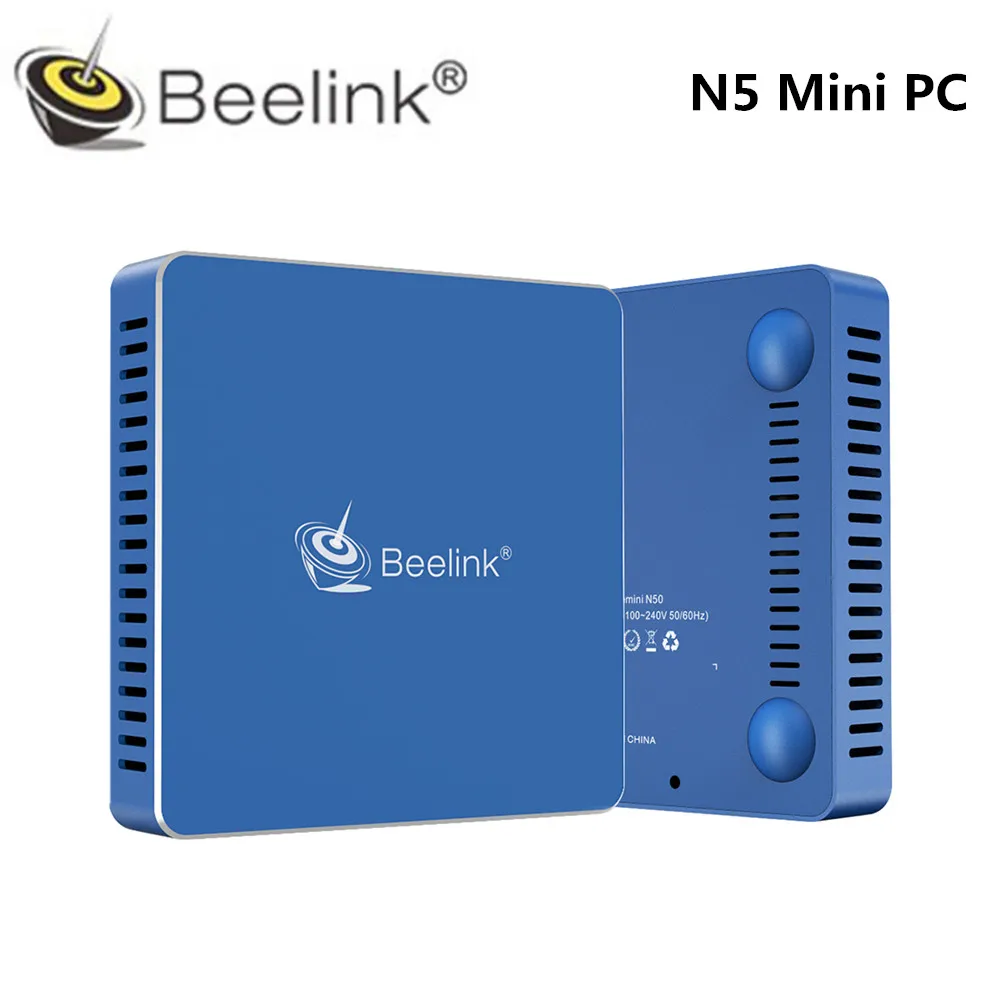

Beelink N50 N5000 Mini PC Intel Gemini Lake N5000 Intel HD Graphics 605 8GB RAM 128GB SSD 2.4/5.8G WiFi 1000Mbps BT4.0 2 HDMI