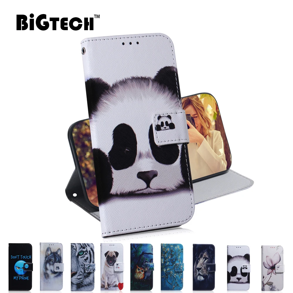 

BiGTECH Leather Flip Case for Xiaomi Redmi 7 GO Note 7 6 Pro Cover Wallet Stand Case Magnetic Strong Coque Capa for Redmi note 7