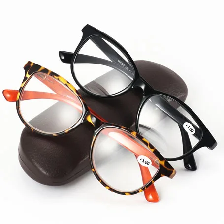 YOOSKE модные пластиковые очки для чтения для мужчин и женщин, дальнозоркие небьющиеся очки для чтения 1,5 2,0 2,5 3,0 3,5