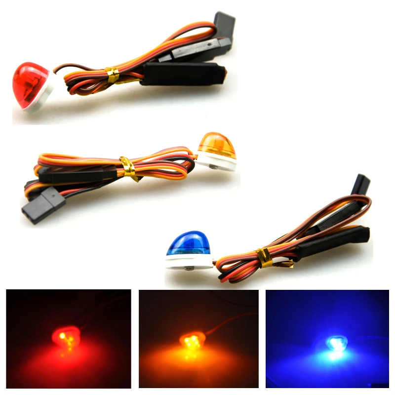 5V LED Lamp Strobing blasting/Flashing/Rotating Light for 1/10 RC Model