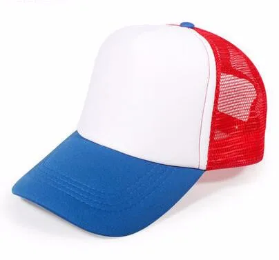 blue red