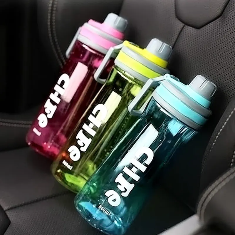 

IVYSHION 800ML Portable Leak-proof Sport Bottle For Tour High Capacity PC Water Bottle Running Climbing Kitchen Supplies