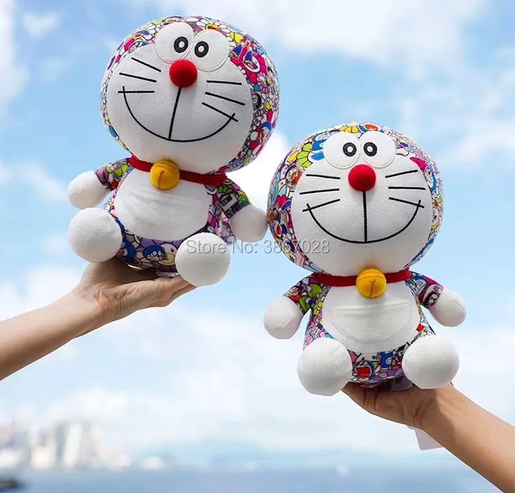 Doraemon X Такаши Мураками Ограниченная серия 1" 25 см плюшевая кукла в подарок