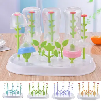 

Baby Milk Bottle Drying Rack Draining Rack Draining Dryer Cleaning Detachable Holder Organizer
