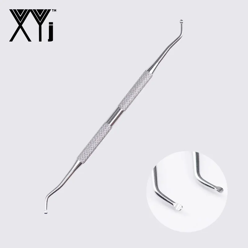 XYj Nail Clipper ABS Ручка двойной весна ног вросшего ногтя атлет ногтей педикюрная пилка