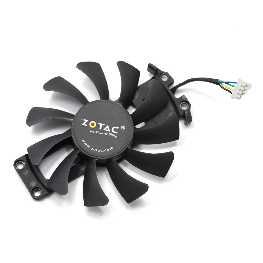 75 мм GA91S2H GA81S2U Apistek 12 В 0.38A 4Pin кулер вентиляторы для ZOTAC GTX960 GTX 960 4G PCI-EDC вентилятор графической видеокарты