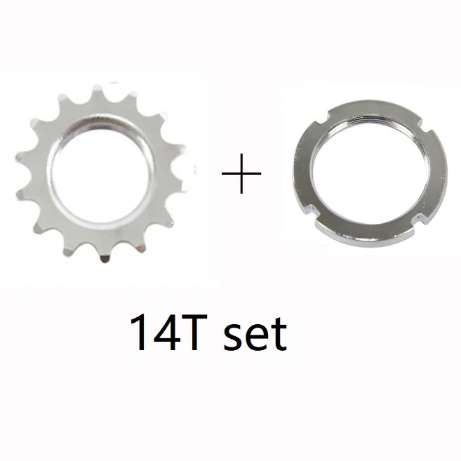 Bicycle Sprocket Gear 13T/14T/15T/16T/17T/18T Fixed gear cogs track bike Single Speed with lock ring for 1/8" chain