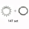 Pignon à engrenage fixe, 13T/14T/15T/16T/17T/18T, pignon de vélo de piste, avec anneau de verrouillage, pour chaîne de 1/8 pouces ► Photo 3/6