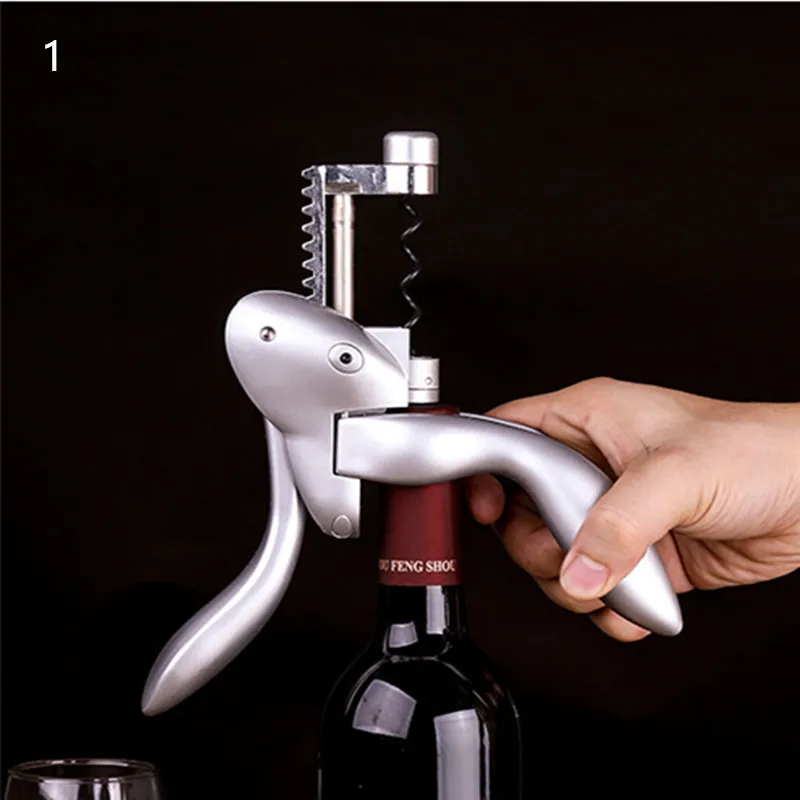 

Hotel Household Wine Set Wine Opener Stainless Steel Bottle Opener Corkscrew Easy to Open the Wine Lid