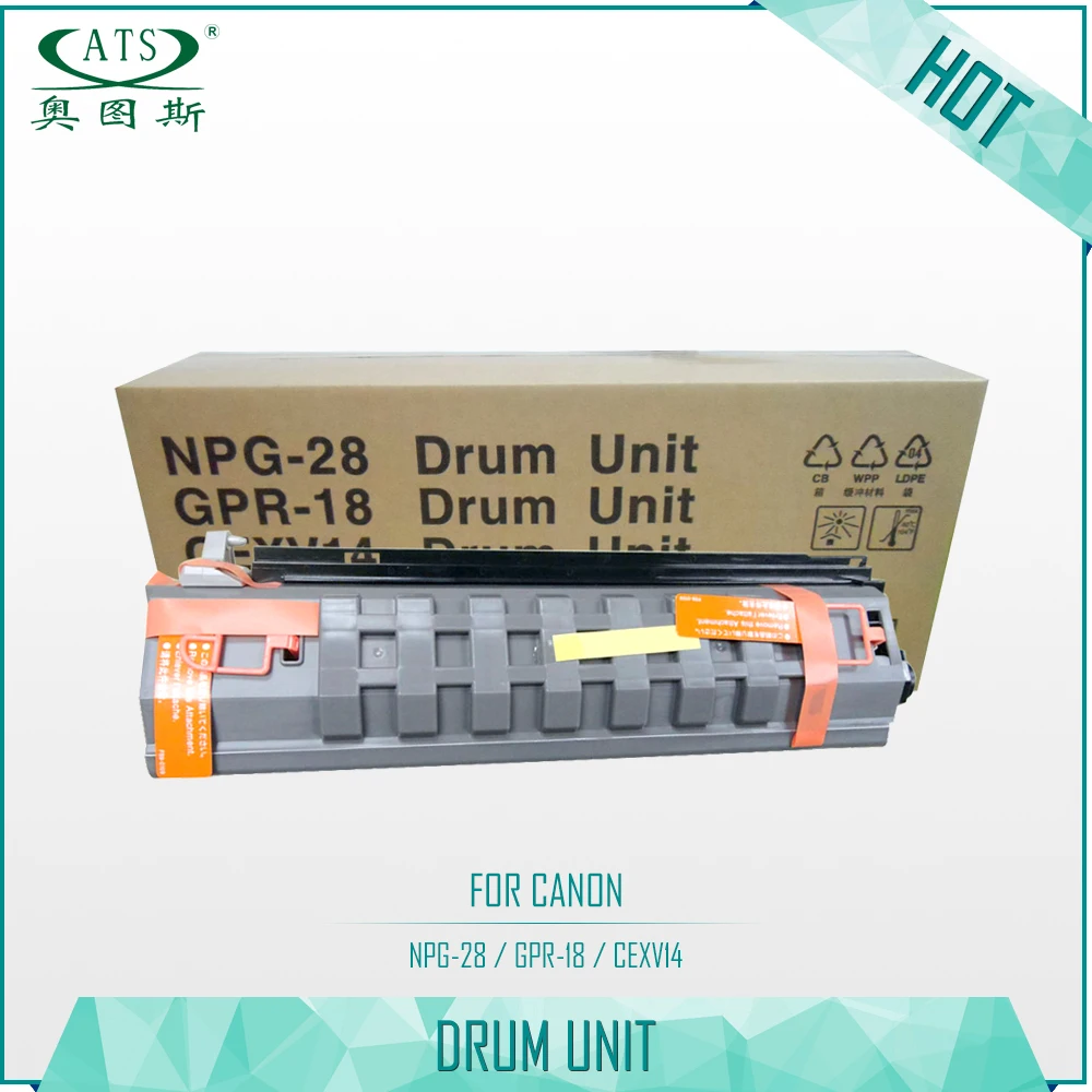 

Drum Unit Compatible IR2016 IR2116 IR2020 IR2420 GPR-18 NPG-28 C-EXV14 New Copier Parts 1PCS Photocopy Machine