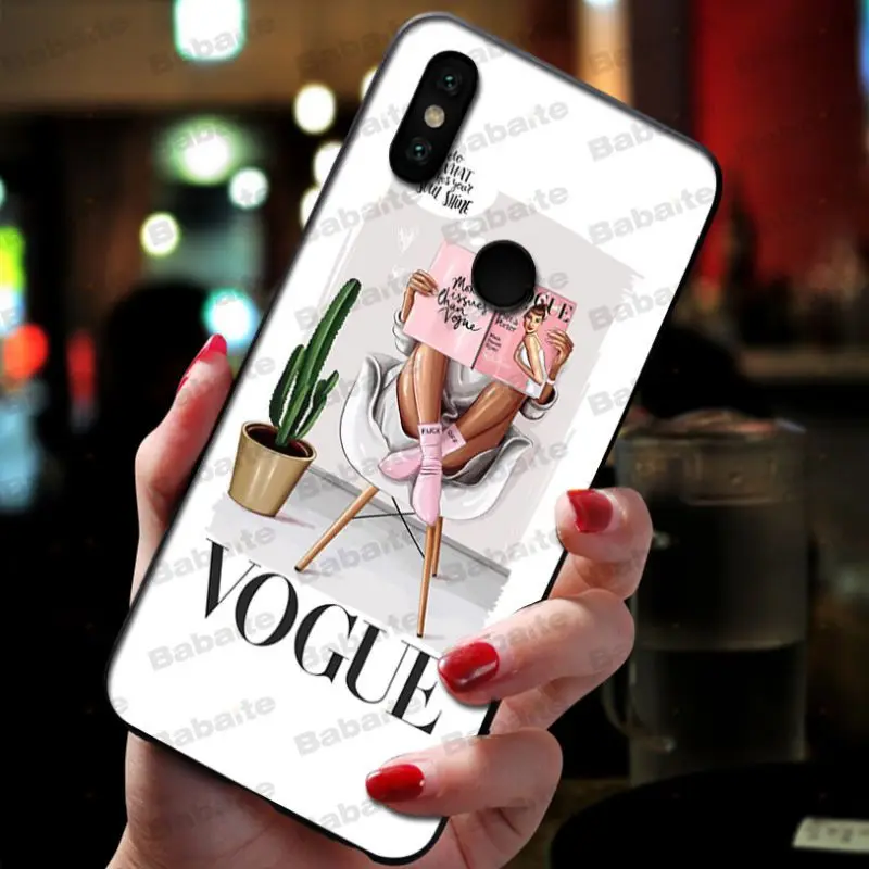 VOGUE Christmas Princess Girl Female boss coffee