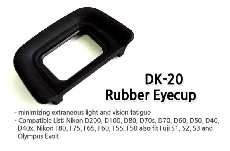 10pcs/lot DK-19 DK-20 DK-21 DK-23 DK-24 DK-25 EF EB EG EC DK-5 Rubber Eye Cup Eyepiece Eyecup for nikon canon SLR Camera - ANKUX Tech Co., Ltd