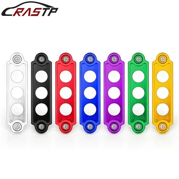

RASTTP-Battery Tie Down Hold Bracket Lock Anodized for Honda Civic/CRX 88-00 ACURA INTEGRA Car Accessory with Logo RS-BTD001