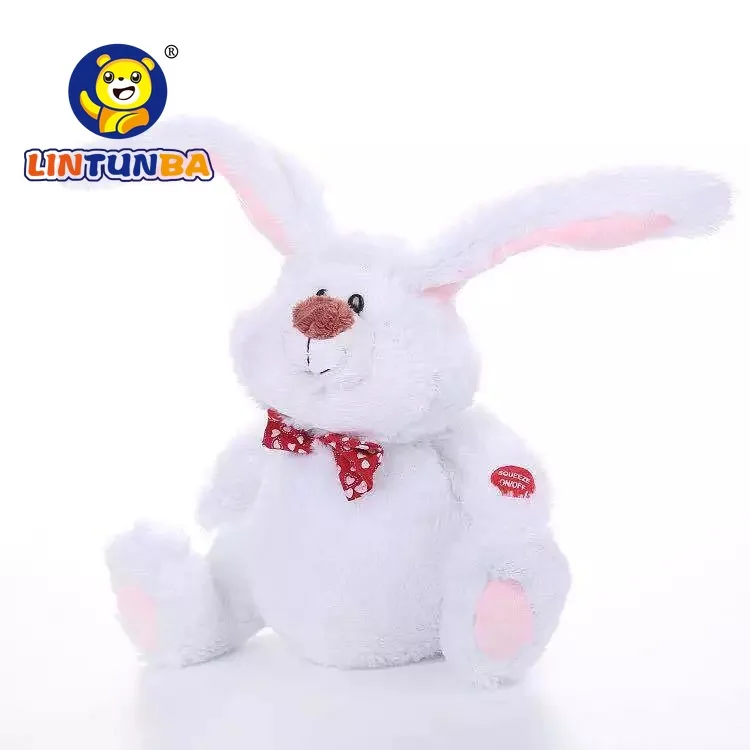 

Crazy swing rabbit bigfoot rabbit child comfort amused doll Valentine's Day gift