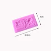 Lace Pattern Border Decor Silicone Cake Mold Retro Roma Relief Decorative Chocolate Flower Baking Pastry cake Molds ► Photo 3/6