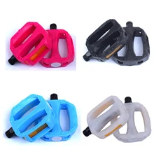 Фотография Multicolor High Quality Kids Bicycle Pedal Accessories Plastic Metric US System Folding Bike Road Cycling Children Bicycle Pedal