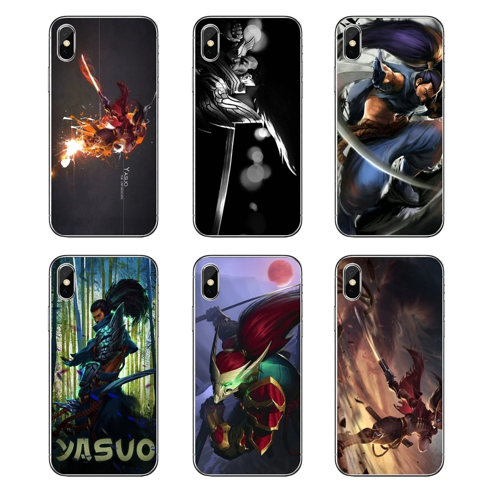 Для samsung Galaxy A5 A6 A7 A8 A9 J4 J5 J7 J8 2017 2018 Plus Prime прозрачный мягкий чехол Моргана Yasuo League of