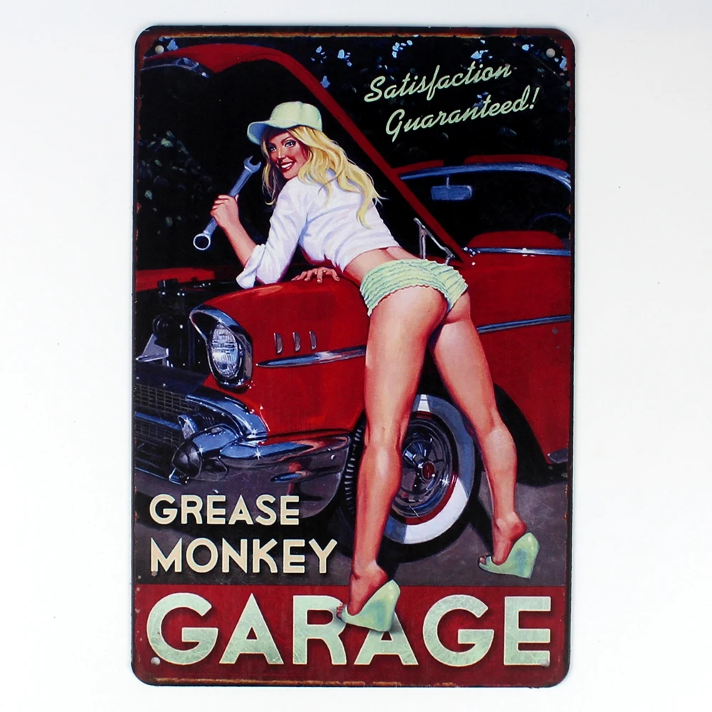 

[ Kelly66 ] Metal Sign Vintage Metal Plaque Bar art Wall Painting Craft 20*30 CM Size D-167